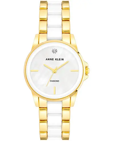 Anne Klein Diamond 4118WTGB